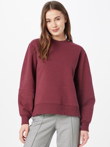 s.Oliver Sweatshirt in Lila: predná strana