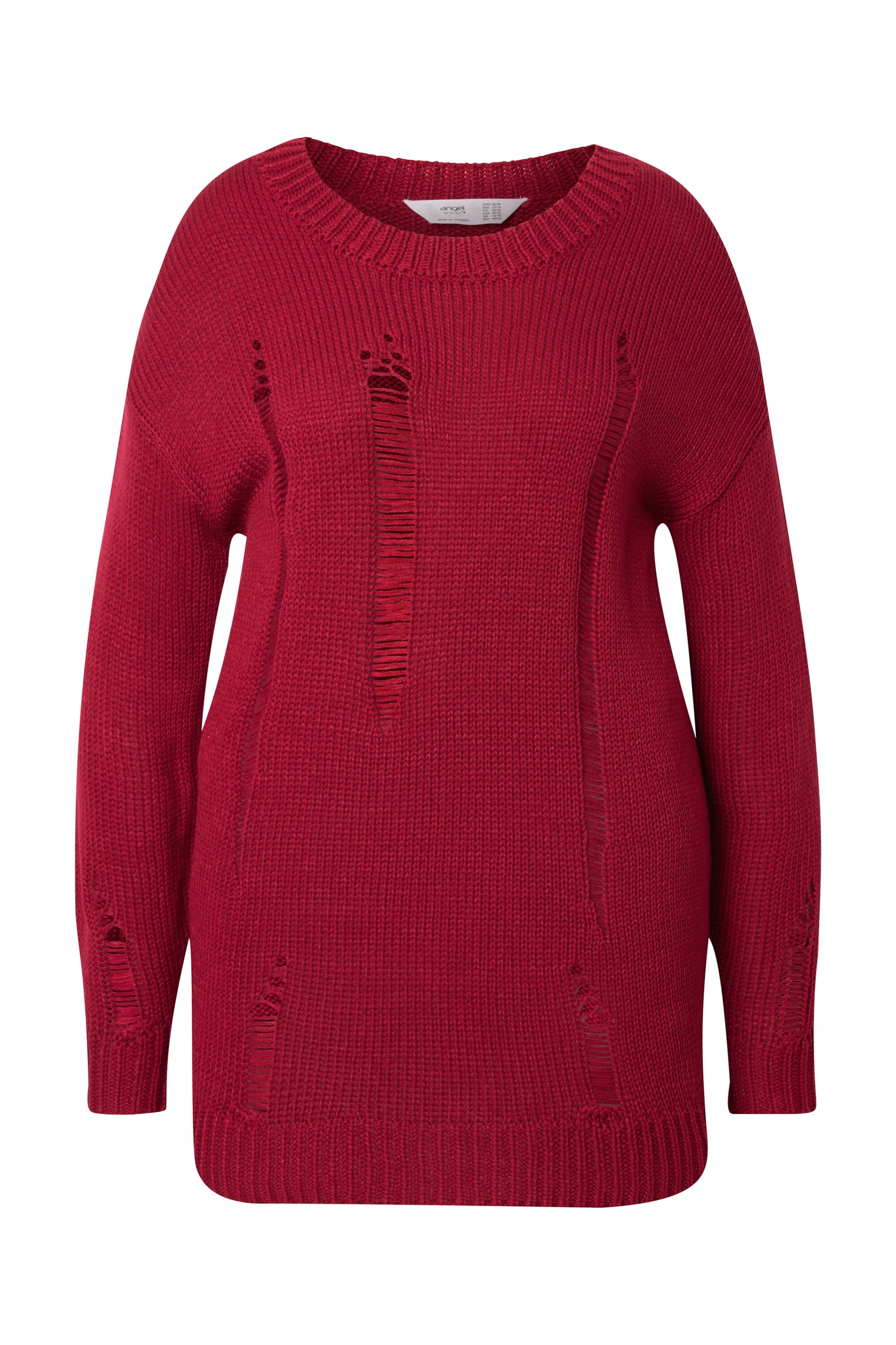 Angel of Style Sweater in Red: front