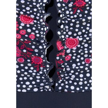 LASCANA Bustier Badedragt i blå