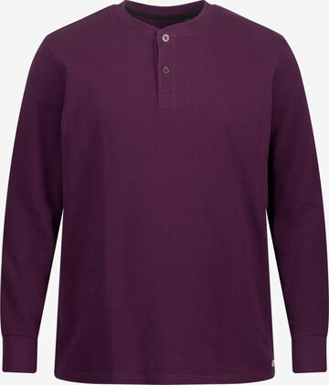 T-Shirt JP1880 en violet : devant