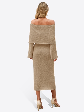 Imily Bela Strikkjole i grøn