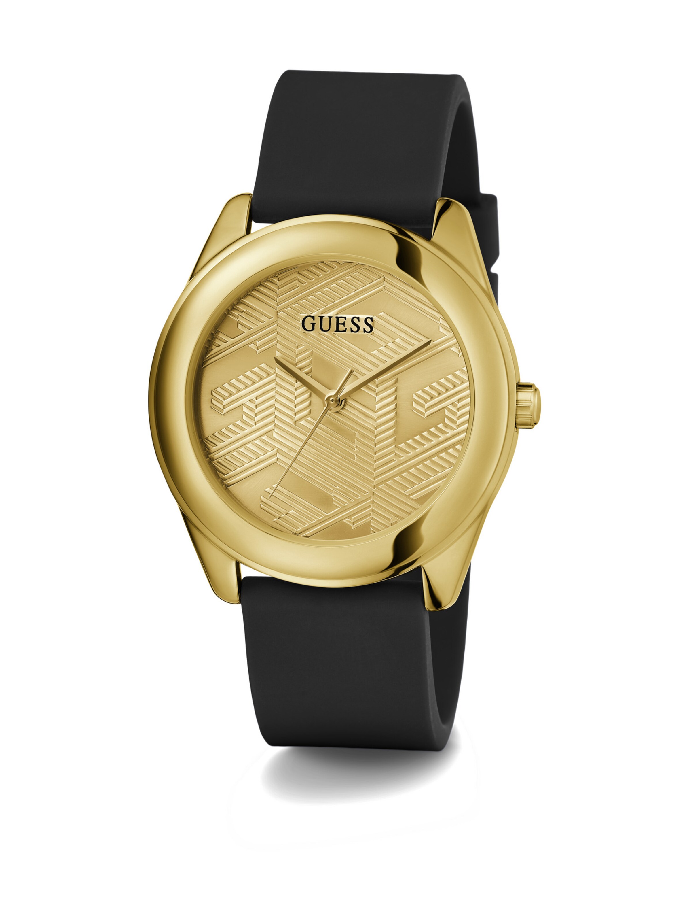 GUESS Uhr  'Cubed' in Schwarz
