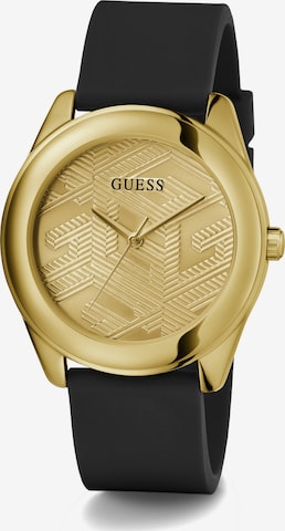 GUESS Uhr  'Cubed' in Schwarz