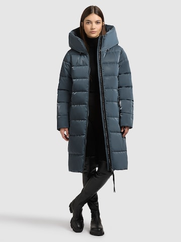 zils khujo Ziemas mētelis 'Jilias6': no priekšpuses