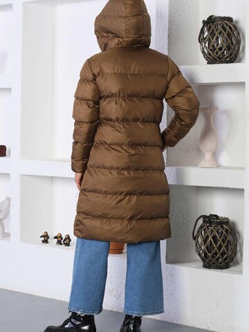 MODAMIHRAM Winterjacke‌ in Braun