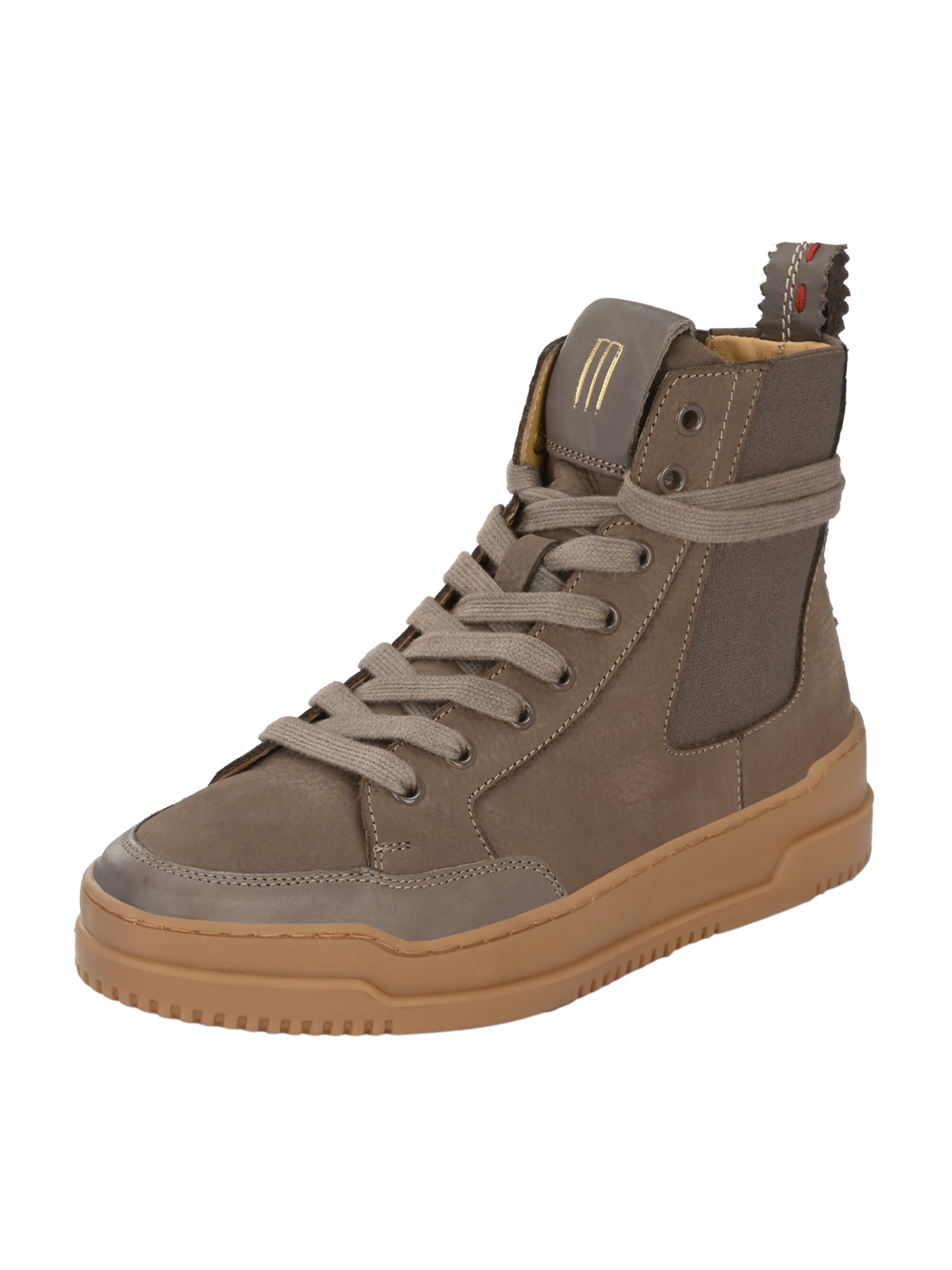 Crickit Sneakers hoog 'Maxie' in Bruin: voorkant
