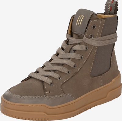 Crickit Sneaker 'Maxie' in mokka / hellbraun / gold / rot, Produktansicht