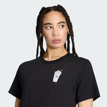 ADIDAS SPORTSWEAR - Camiseta funcional 'Food' en negro