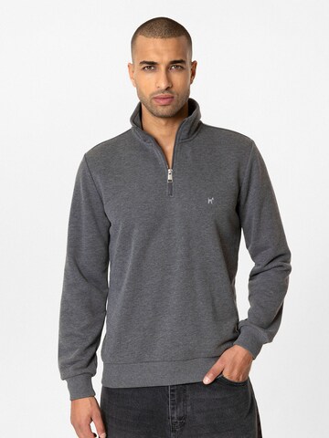 Williot Sweatshirt 'HANS' i grå: framsida