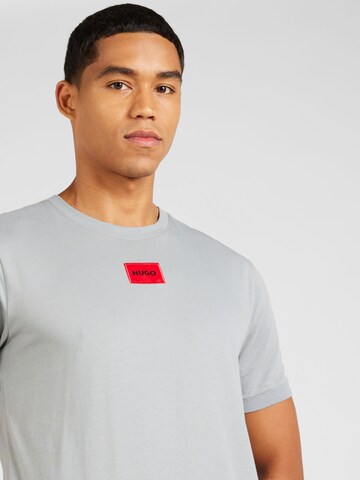 T-Shirt 'Diragolino212' HUGO en gris