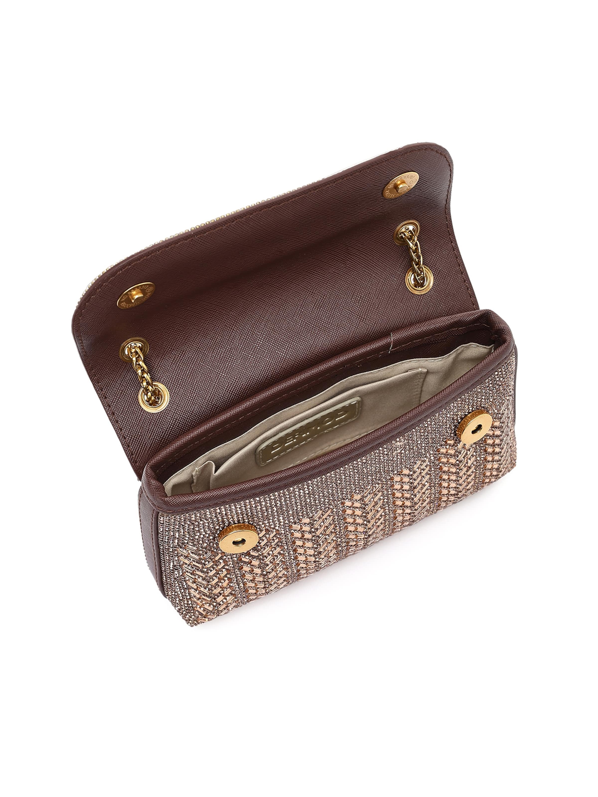 Pochette Derimod en bronze