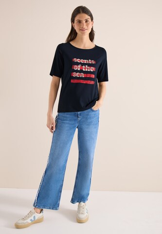 CECIL T-Shirt in Blau