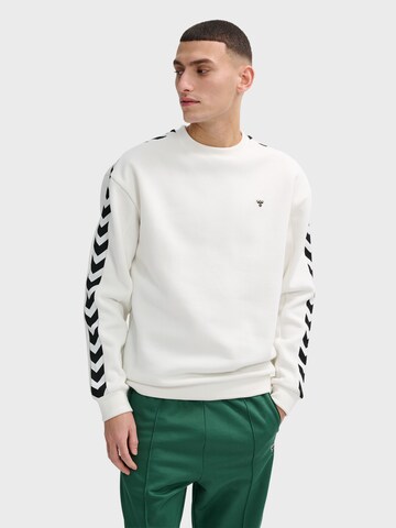 Hummel Sweatshirt in Wit: voorkant