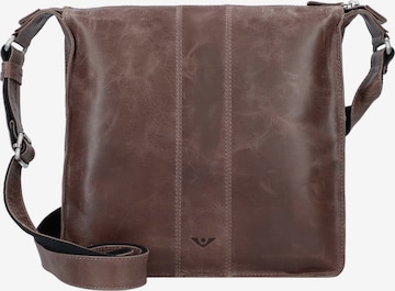 VOi Schoudertas 'Insa' in Bruin: voorkant