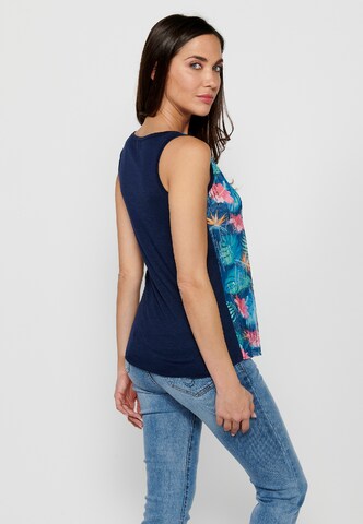 KOROSHI Top in Blue