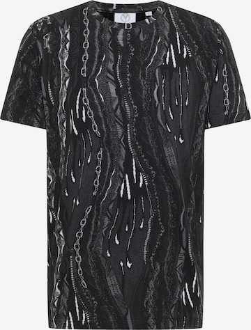 T-Shirt 'Erroi' Carlo Colucci en noir : devant
