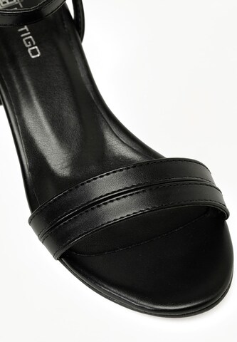 Sandales BUTIGO en noir
