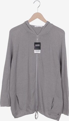 monari Sweatshirt & Zip-Up Hoodie in XXXL in Grey: front