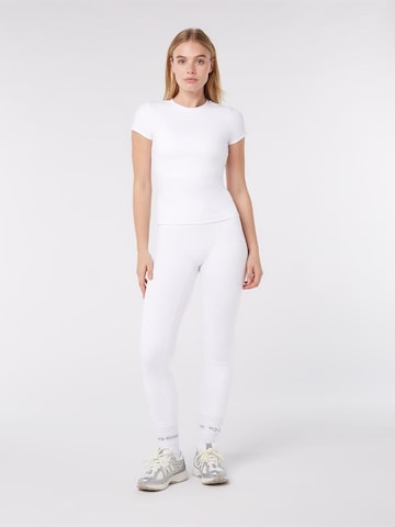 YO-GAYA Skinny Leggings‌ in Weiß