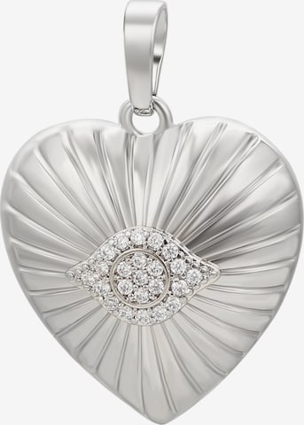 Pendentif faina en argent : devant
