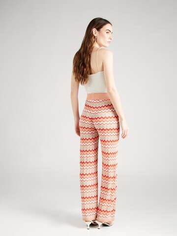 VILA Wide leg Trousers 'EMBER' in Orange