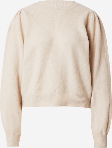JDY Pullover 'JDYANNIE' in Grau: Vorderseite