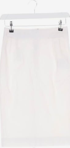 DOLCE & GABBANA Skirt in XS in White: front