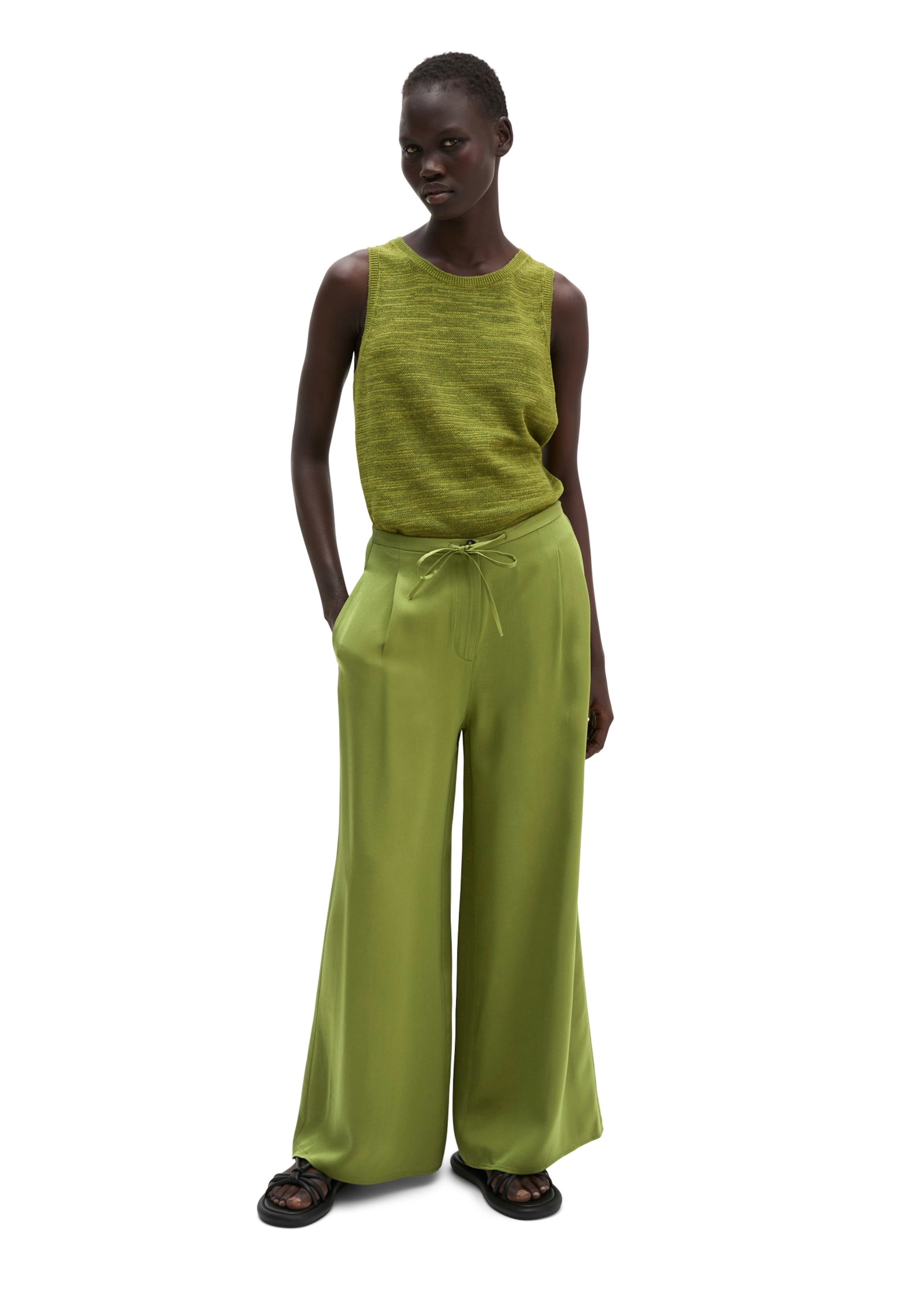 Marc O'Polo Knitted Top in Green