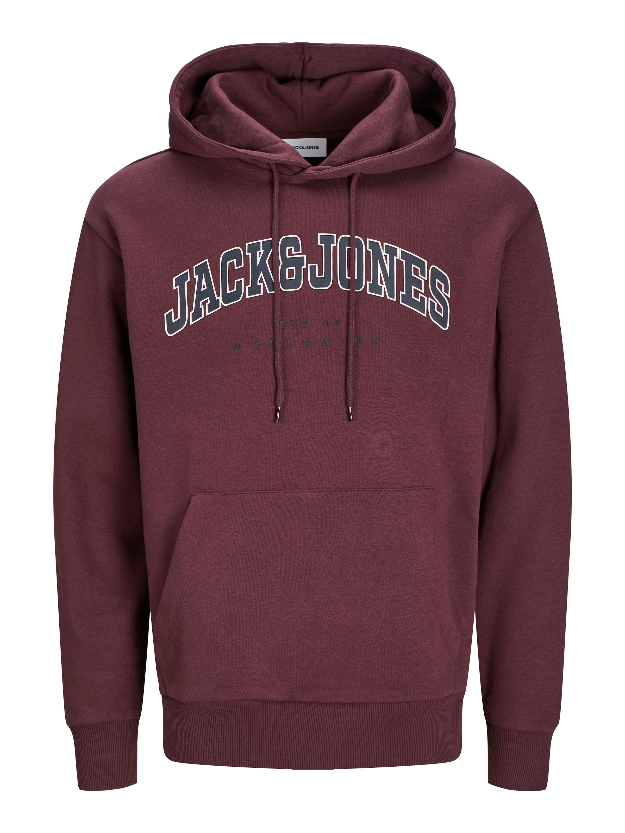JACK & JONES Sweatshirt 'JJECaleb' in Rot: Vorderseite