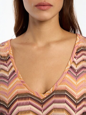 Ana Alcazar Strickkleid in Mischfarben