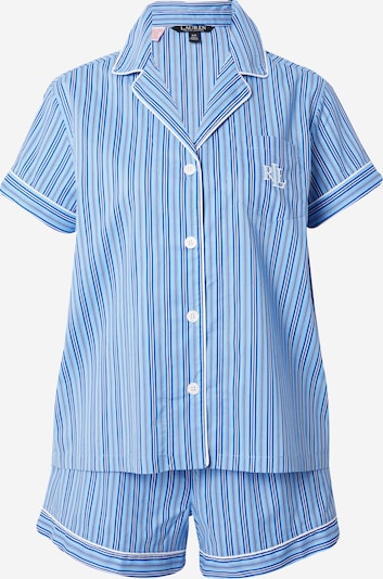 Lauren Ralph Lauren Pyjama in de kleur Navy / Lichtblauw / Offwhite, Productweergave