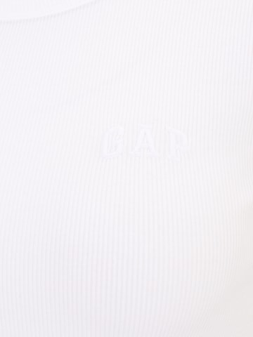 Gap Petite Shirt 'BRANNA RINGER' in White