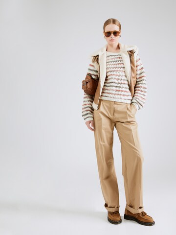 QS Pullover in Beige