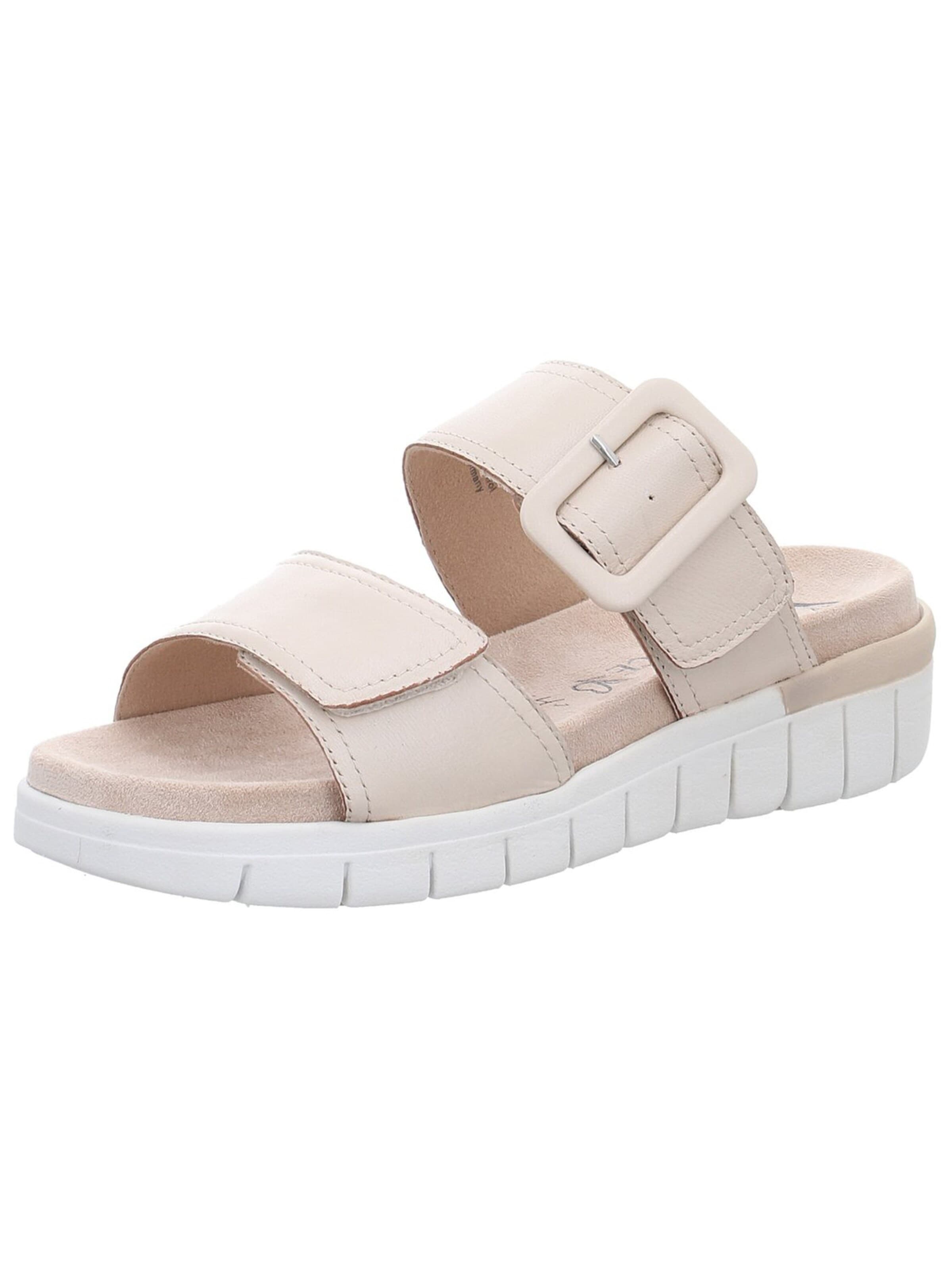 CAPRICE Pantolette in Beige: Vorderseite