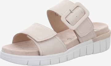 CAPRICE Pantolette in Beige: Vorderseite