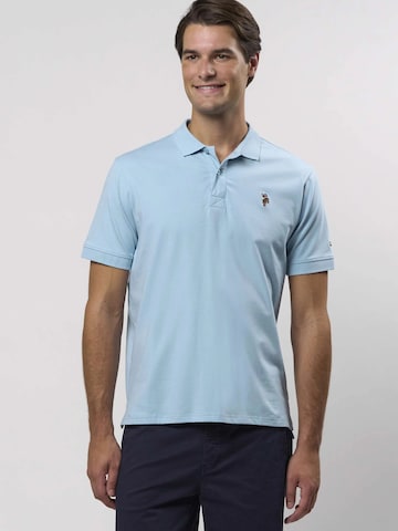 U.S. POLO ASSN. Poloshirt 'Costin' in Blau: Vorderseite