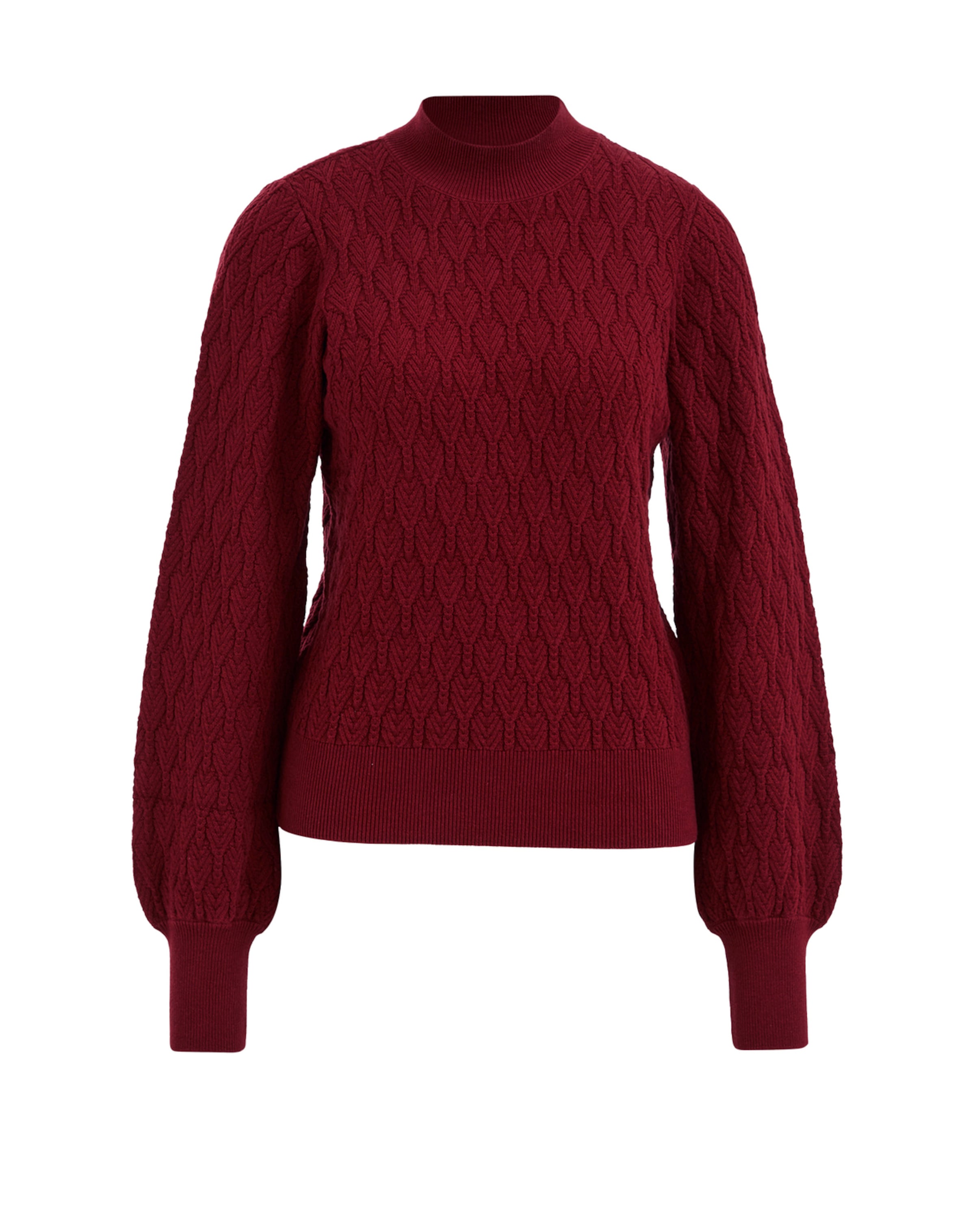 WE Fashion Kampsun, värv punane: eest vaates
