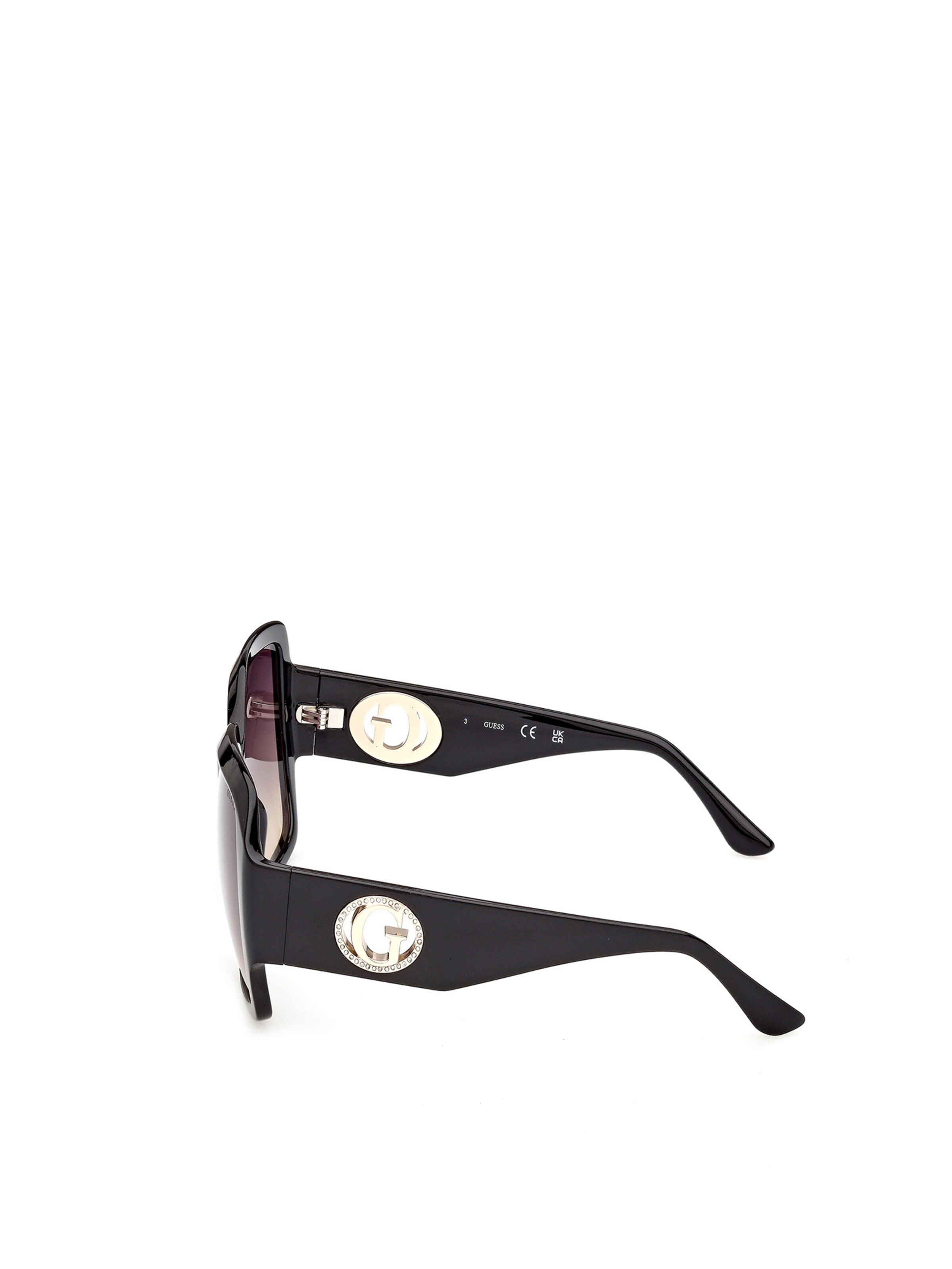 GUESS Sonnenbrille in Schwarz