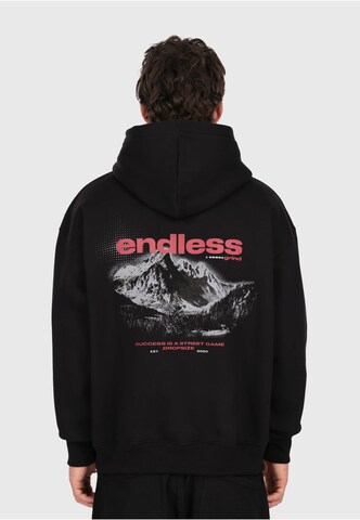 Felpa 'Grind' di Dropsize in nero: frontale