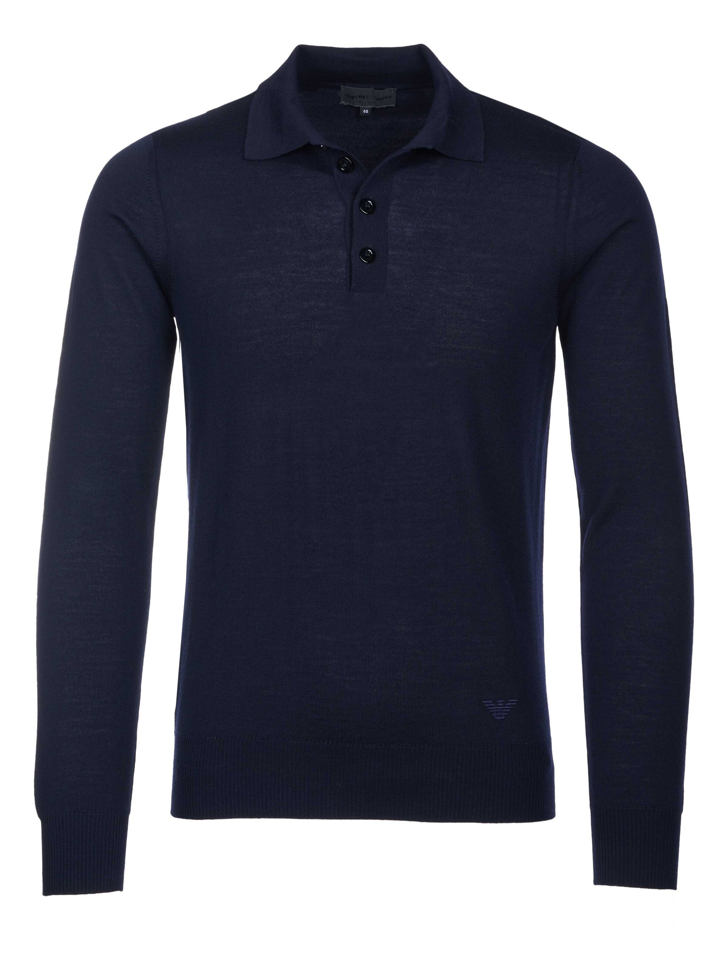Emporio Armani Shirt in Blauw: voorkant
