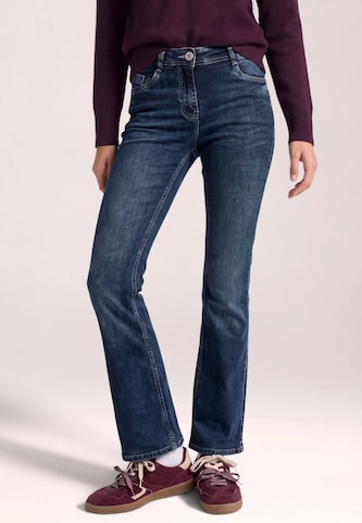 Bootcut Jean CECIL en bleu : devant