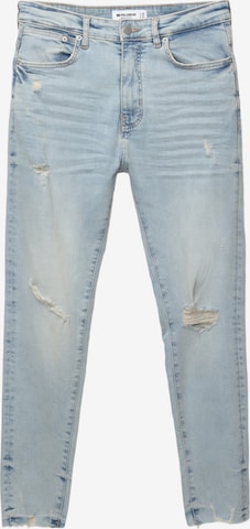 Jean Pull&Bear en bleu : devant