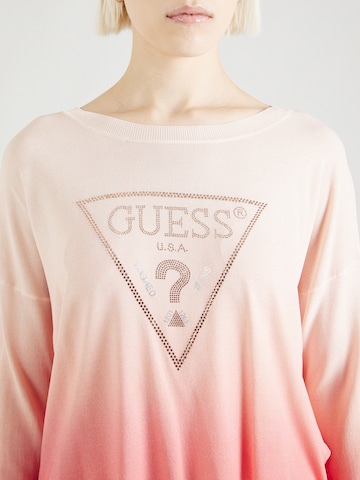 GUESS Pulover 'IRENE' | oranžna barva