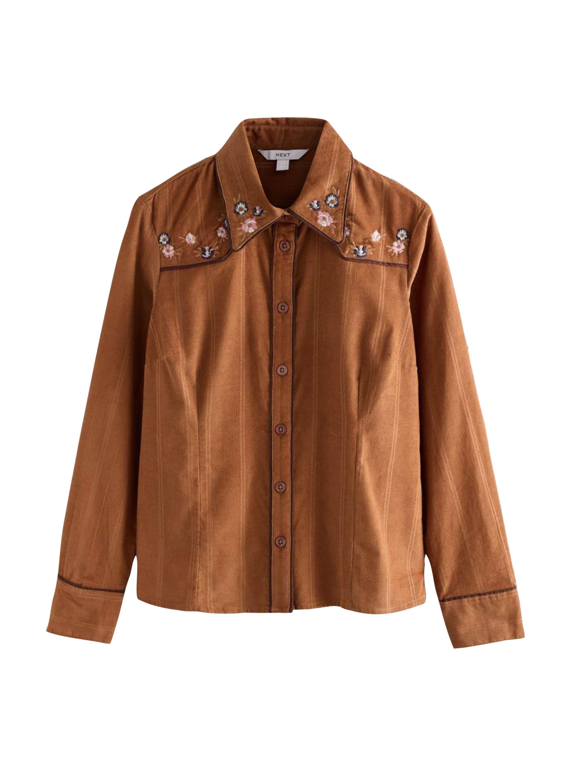 Camicia da donna di Next in marrone: frontale