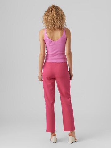 VERO MODA Loosefit Broek 'Zelda' in Roze