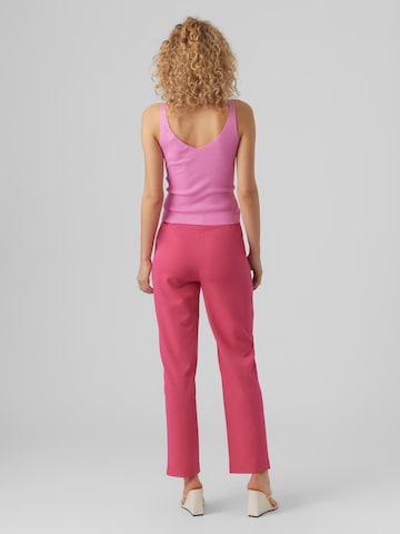 VERO MODA Loosefit Hose 'Zelda' in Pink