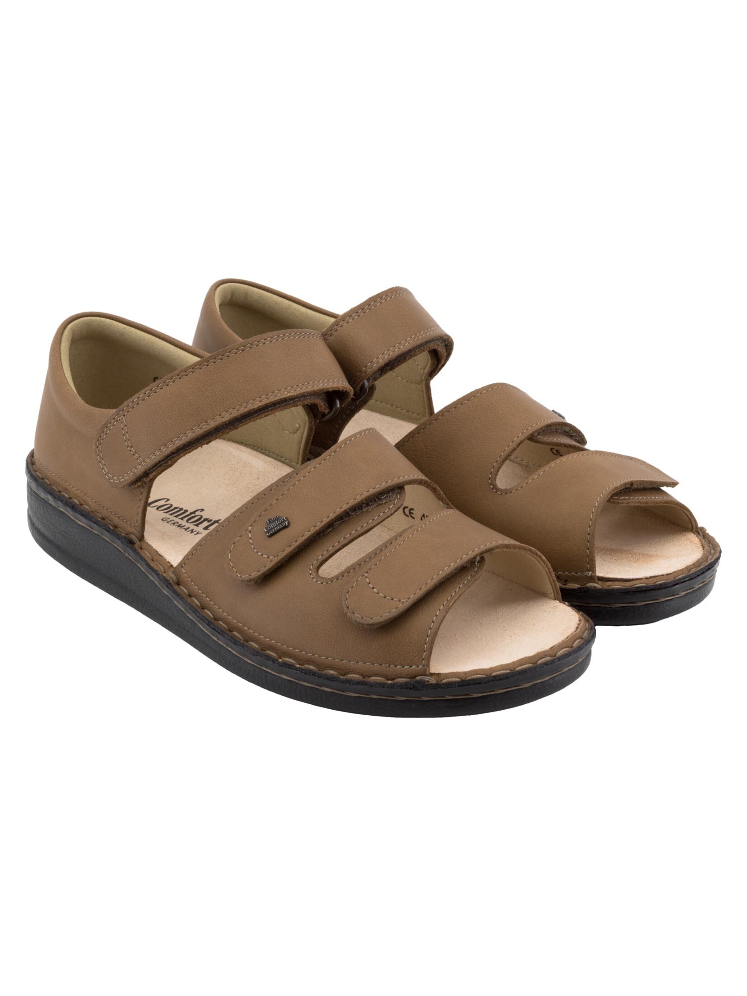 Finn Comfort Sandalen 'Baltrum' in Bruin