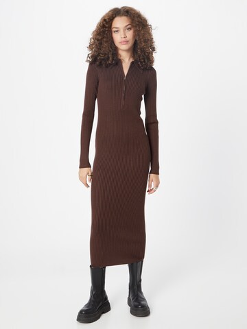 Envii Knit dress 'Agathe' in Brown: front