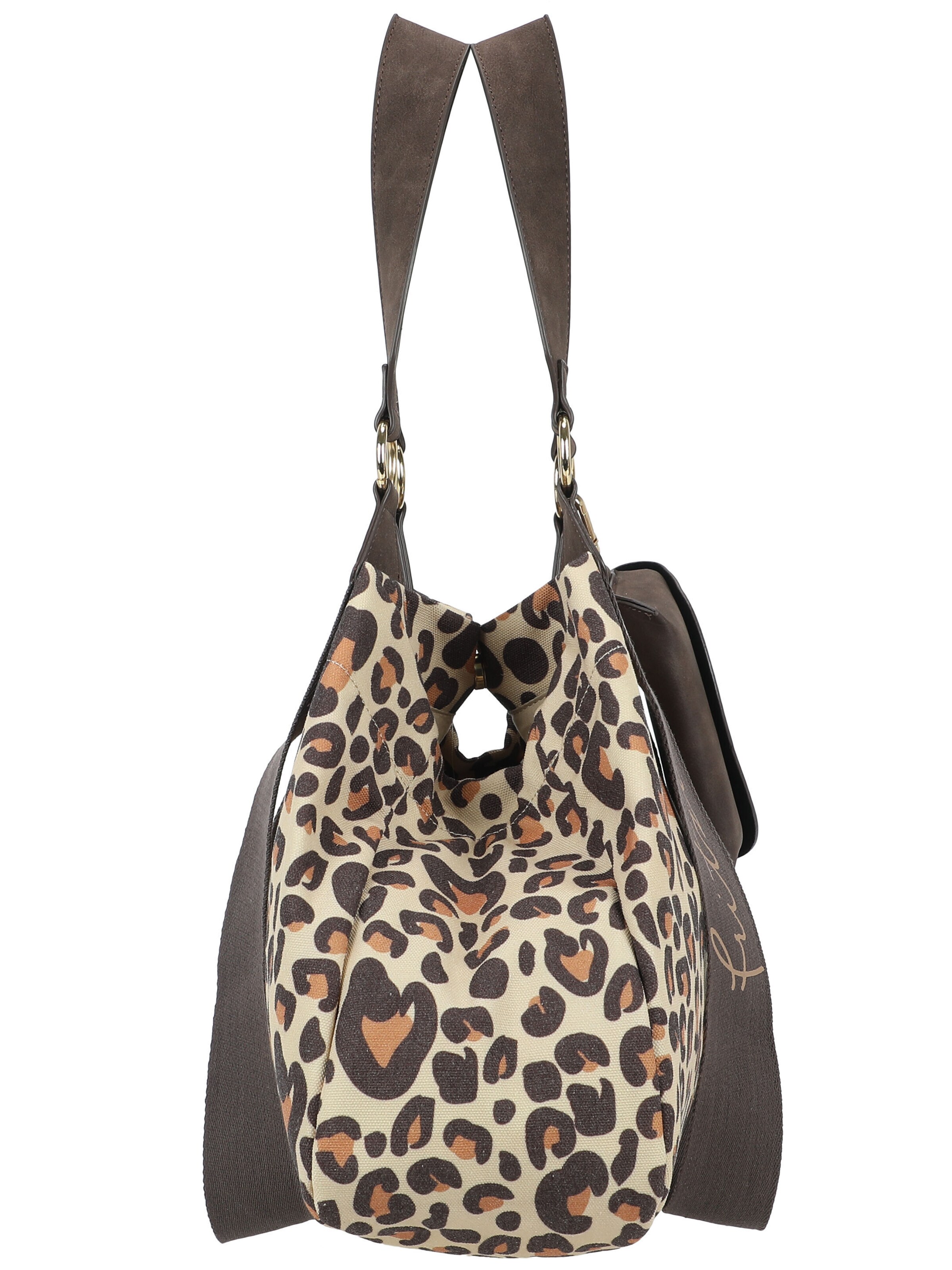 Fritzi aus Preußen Shopper 'Izzy Medium Limited Leo Camel' in Beige