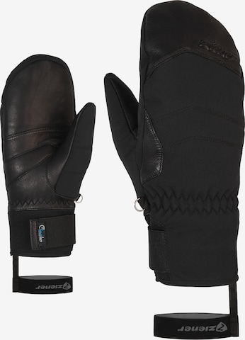 ZIENER Athletic Gloves 'KALEA AS(R) AW' in Black: front